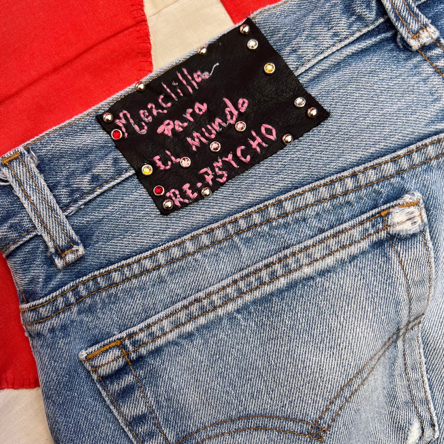 Custom leather tag