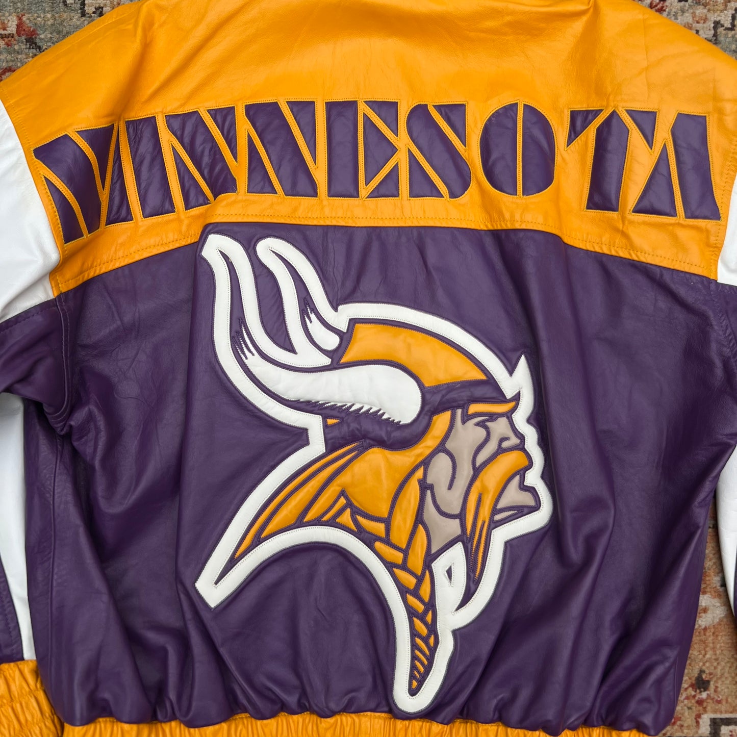 Artpel Minnesota Vikings Leather Jacket