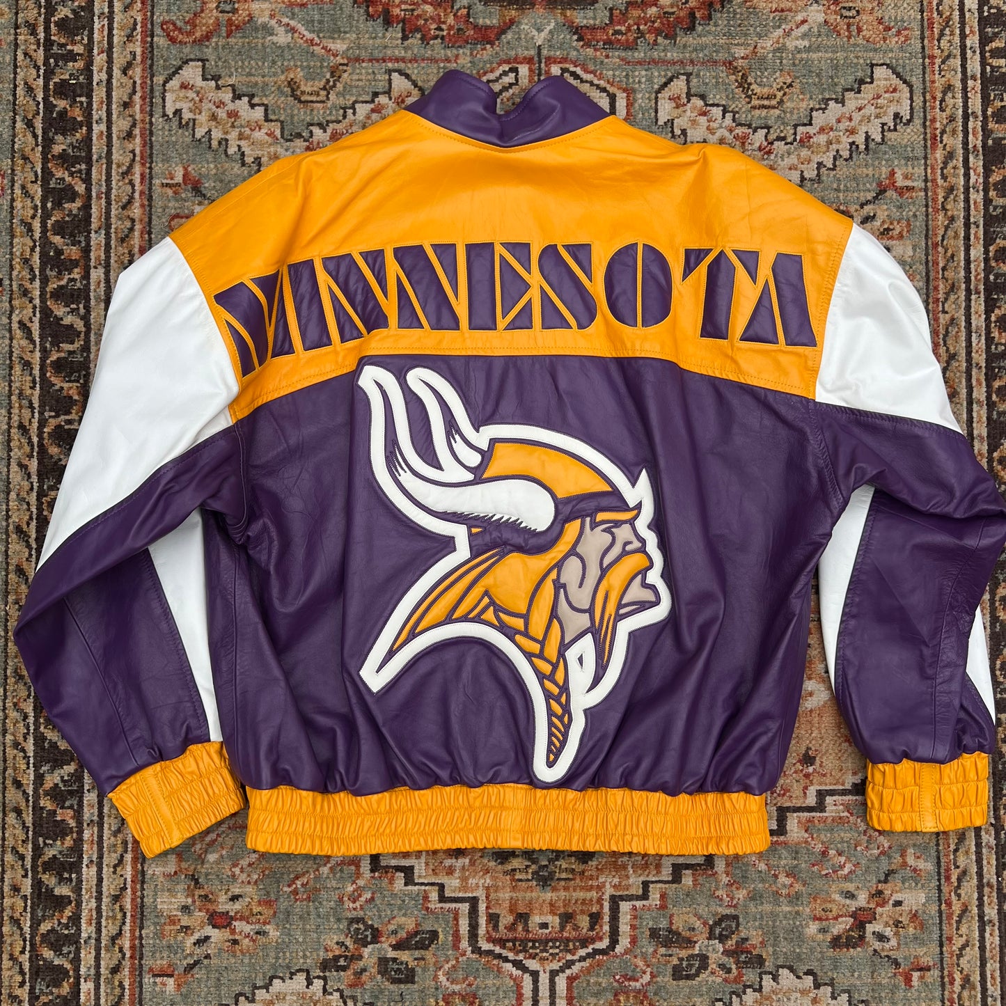 Artpel Minnesota Vikings Leather Jacket